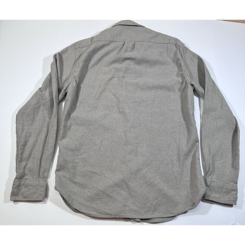 J. Crew Chamois Style Brushed Cotton Button Up Shirt Slim Fit Men's Medium - Picture 8 of 8